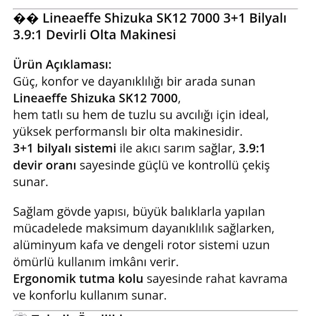 lineaeffe shizuka sk 12 7000 makine - 15
