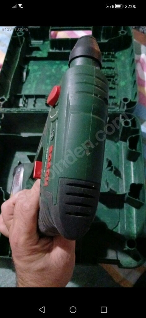 Bosch uneo maxx darbeli şarjlı hilti vidalama - 6