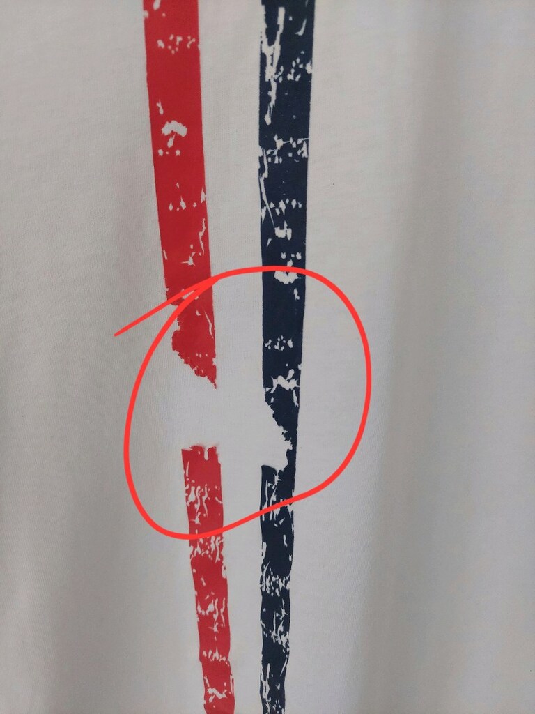 Mercan şerit desen bisiklet yaka tshirt - 5