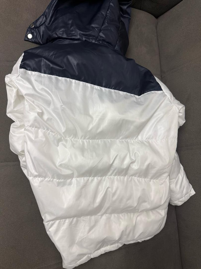 Erkek Kapüşonlu Şişme Mont - XL - 5