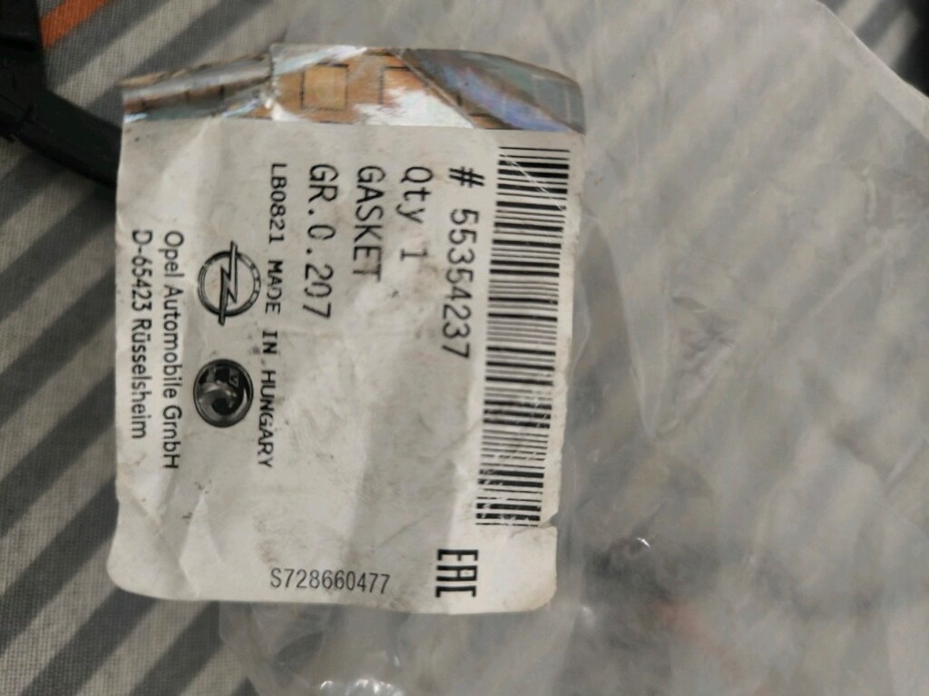 Üst Kapak Contası Opel Astra h orjinal GM - 2