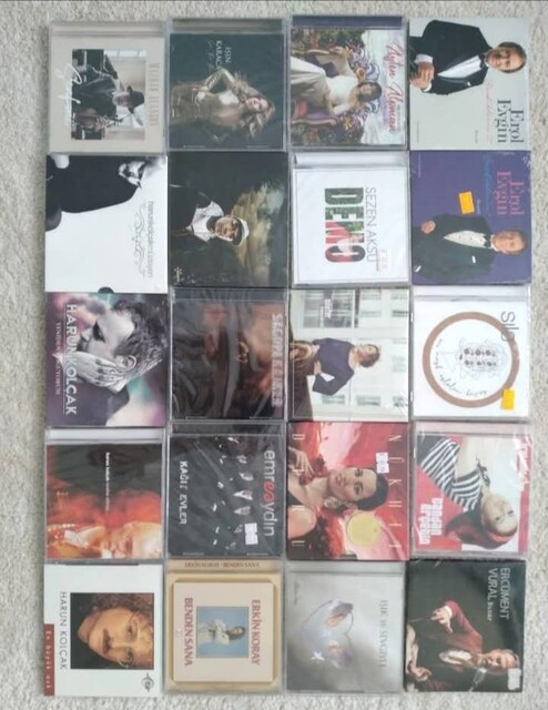 Sagopa Kajmer Ceza Sezen Aksu Harun Kolçak Erkin Koray Erol Evgin 20CD