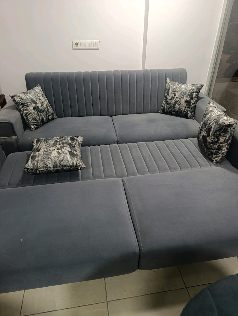2 üçlü 2 berjer koltuk takımı yatak oluyor sandıklı - 7