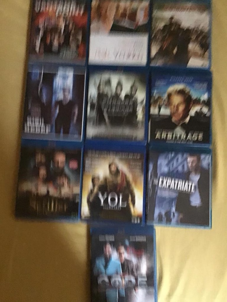 Blu ray 10 film orijinal - 2