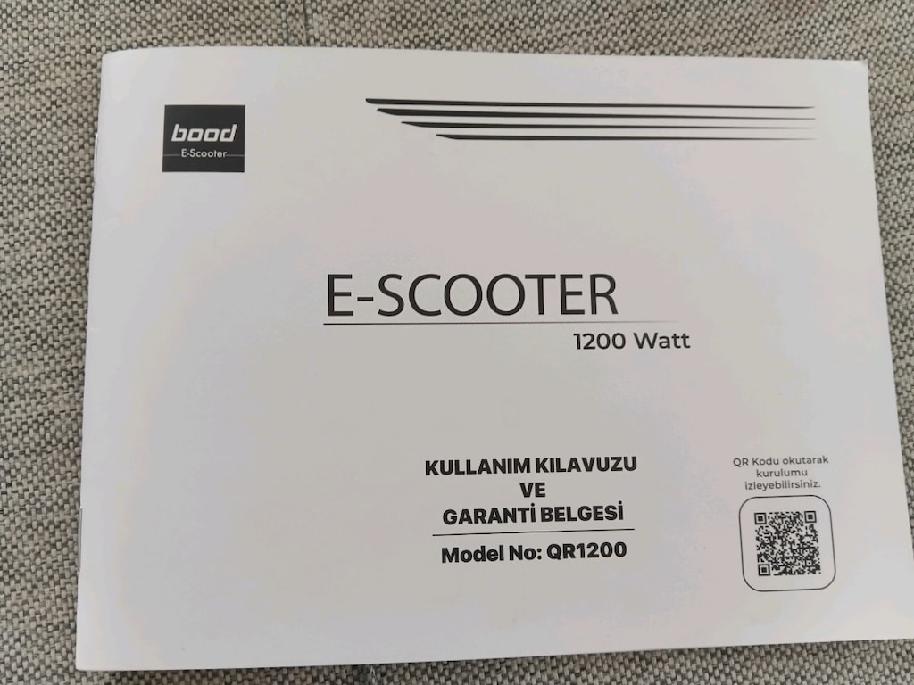 Bood Elektrikli Scooter - 4