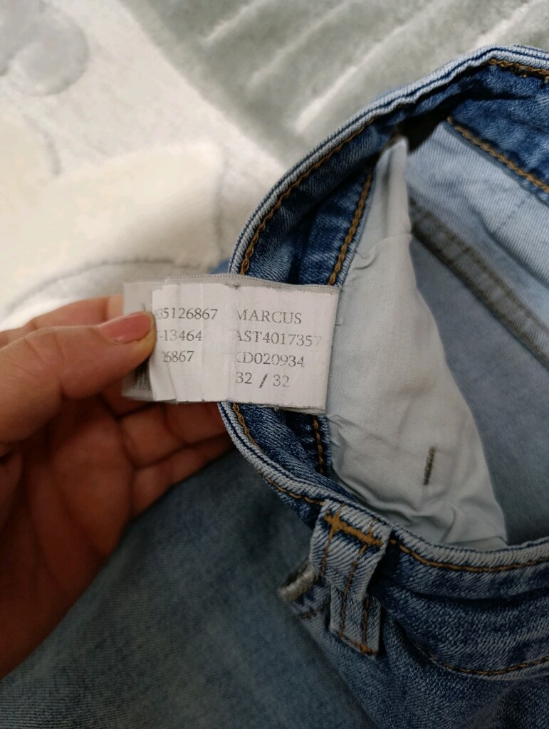 iki adet erkek mavi jean - 2