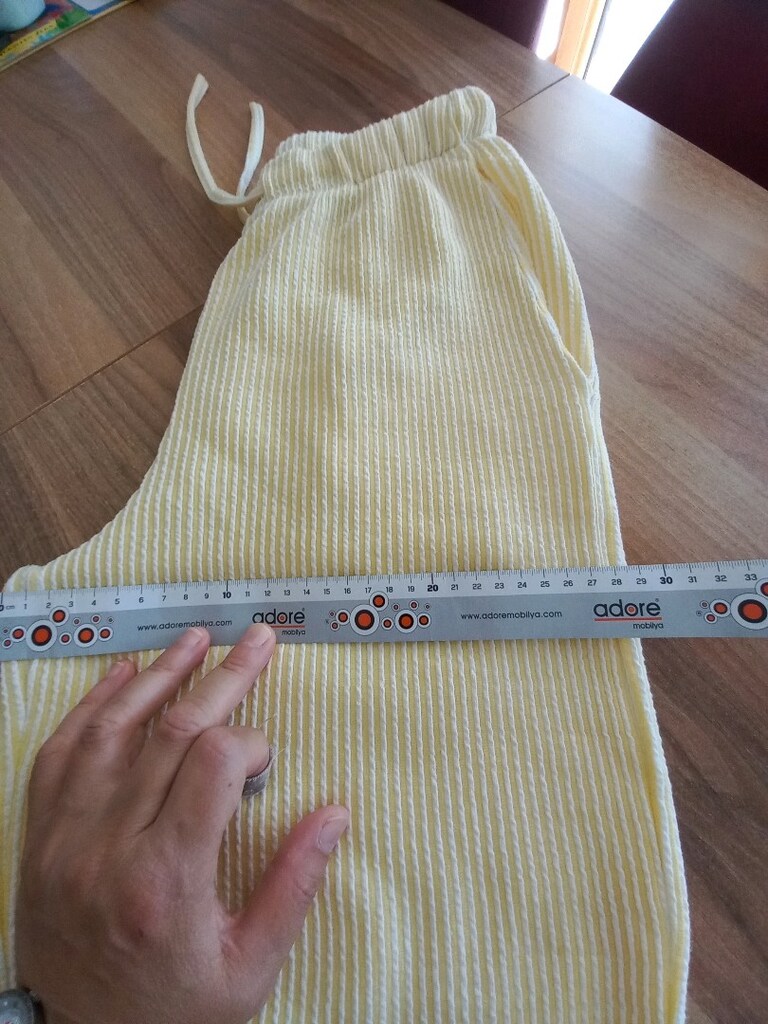 Rahat kadın lastikli pantolon - 5