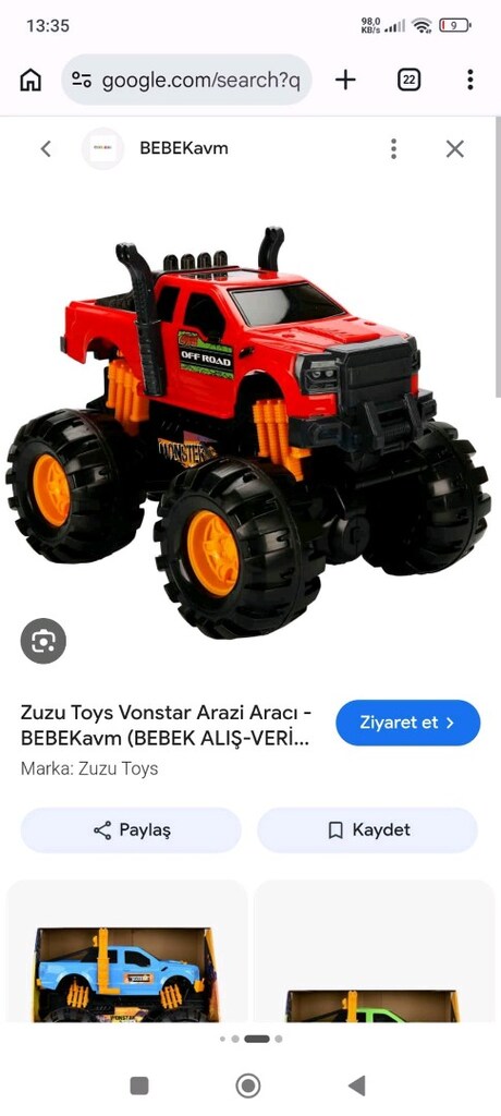 arazi aracı wonstar truck oyuncak - 3