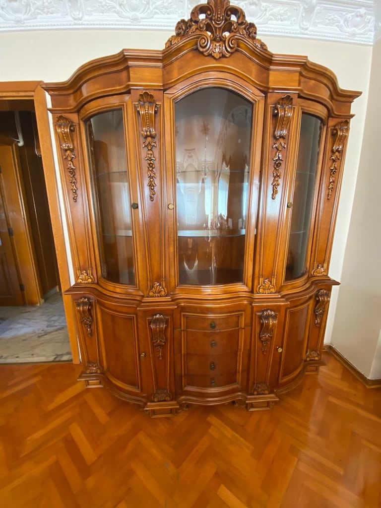 Ahşap Vitrin Vintage - 16