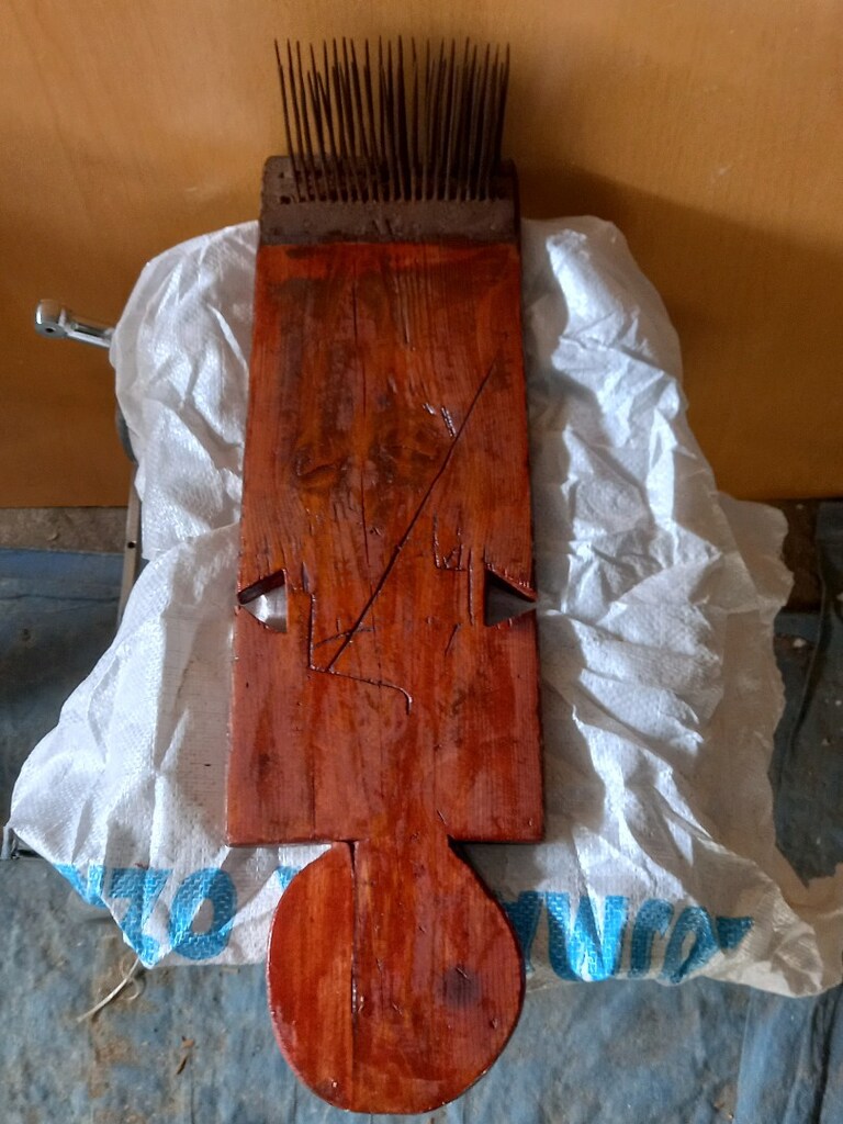 1 adet kaldı, eski tarihi yün tarağı, 1750TL. ikisi satıldı - 7