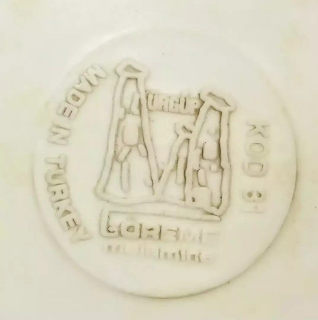 Vintage reklamlı çay tabağı lotu - 6