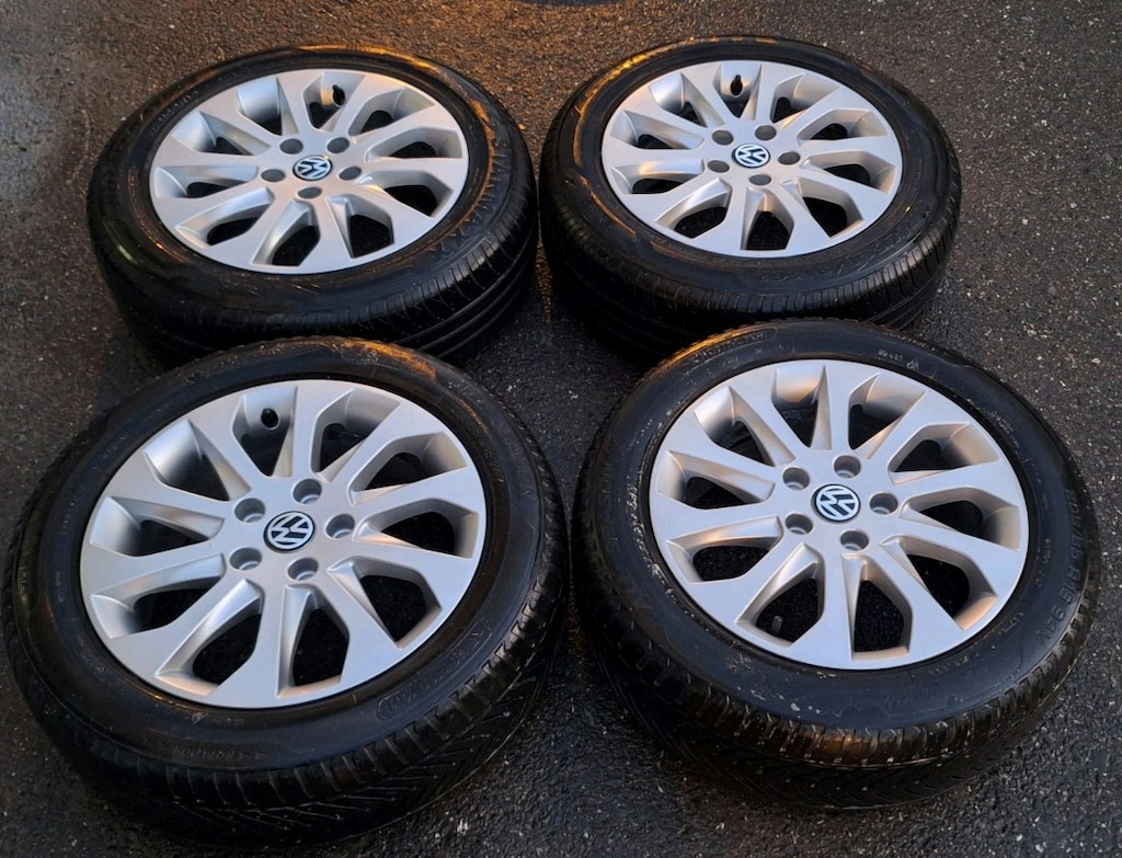 205 55 16//5X112 ORİJİNAL AUDİ PASSAT JETTA SEAT SKODA T4 CADDY GOLF - 4