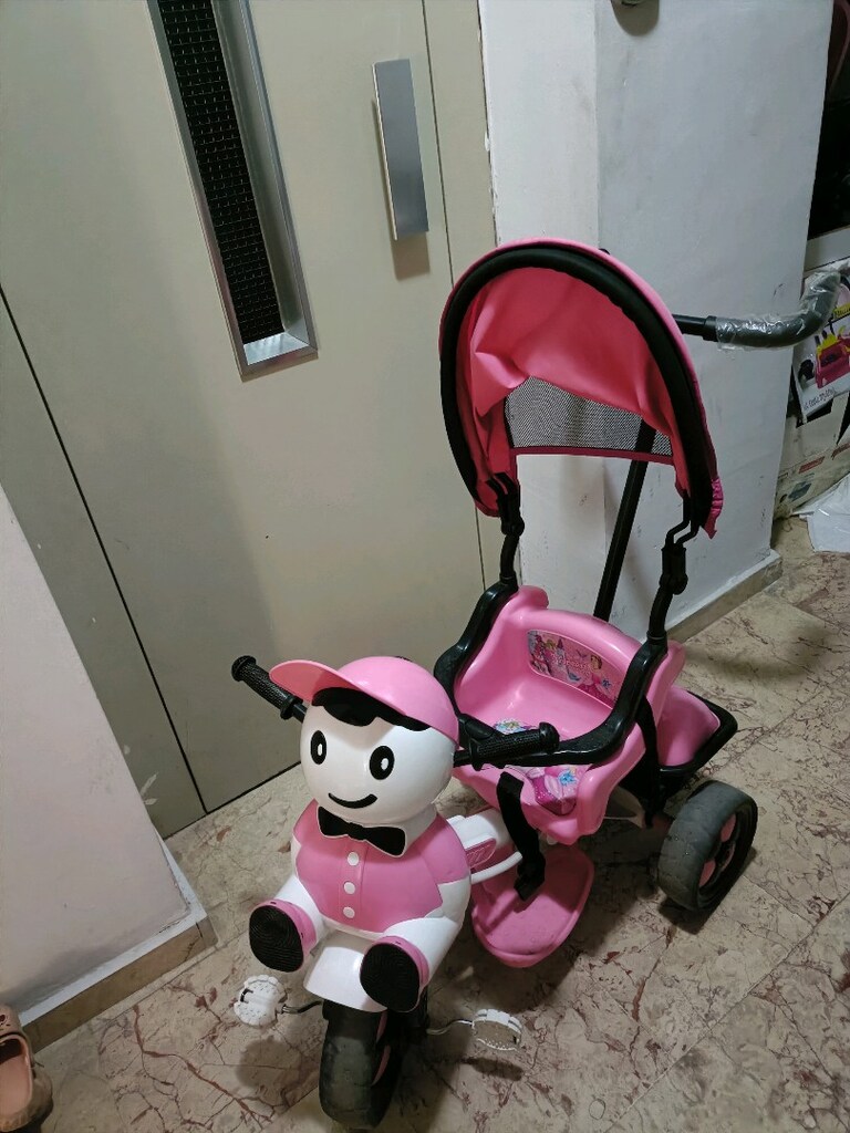 panda pembe bisiklet - 2
