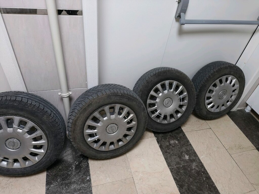 OPEL CORSA ORJİNAL JANT LASTİK TAKIMI 14 İNÇ - 2