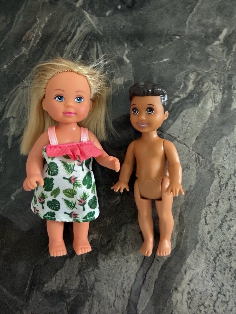 10-11 cm boyunda küçük erkek ve kız bebek - 2