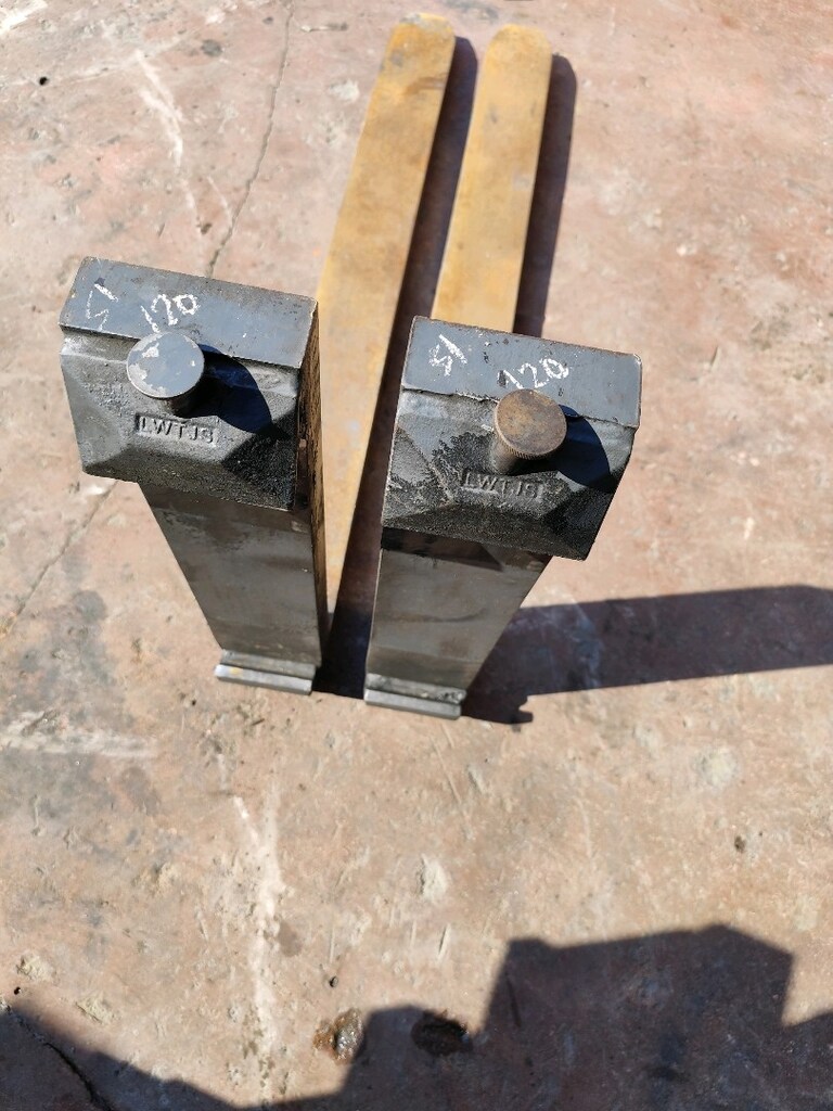 ALMAN MALI 51 AYNA 120 CM FORKLİFT BIÇAK ÇATAL TIRNAK - 4