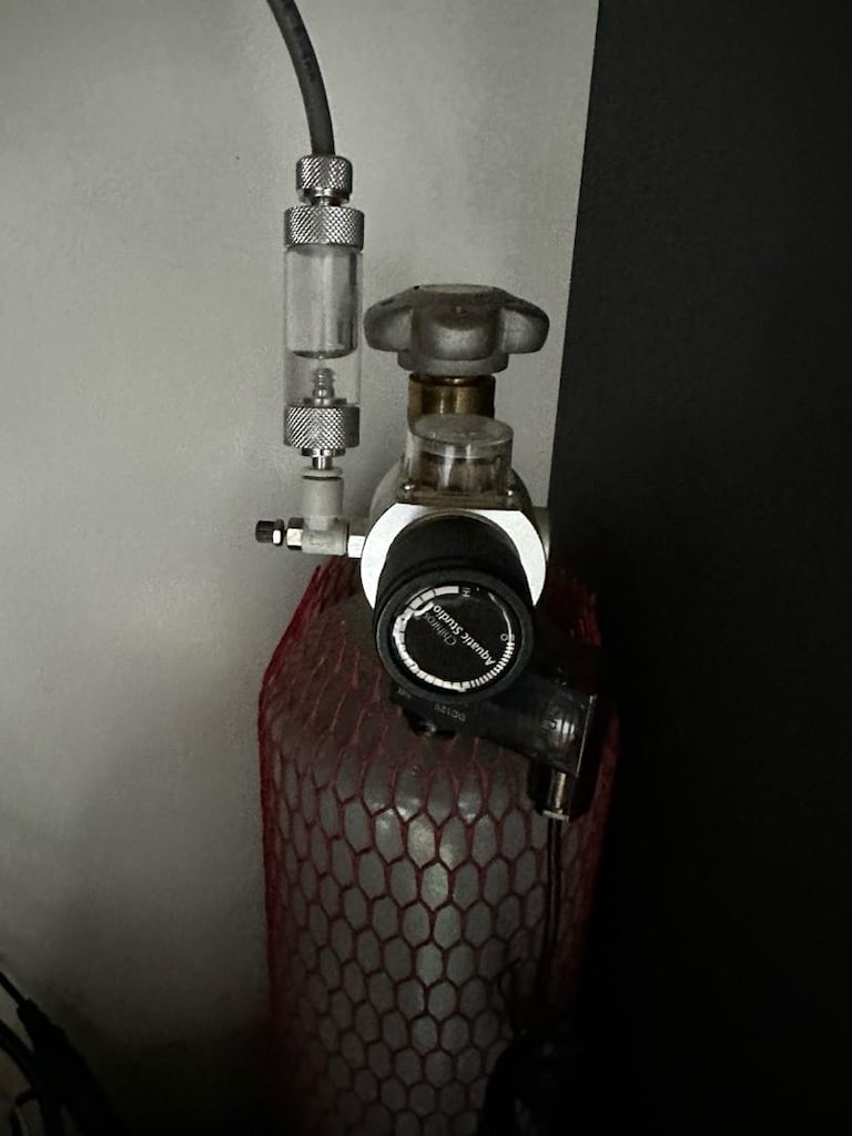 akvaryum dış filtre, chihiros marka regulator ve co2 tüp (5 kg) - 12