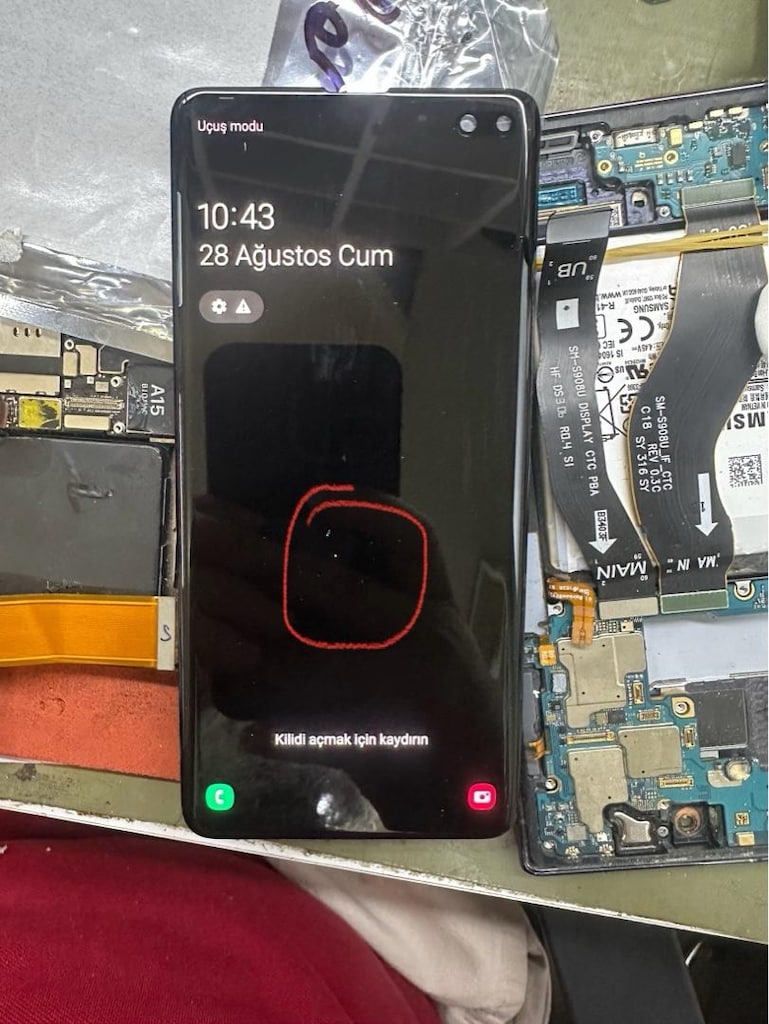Samsung s10 plus orijinal küçük pixelli ekran - 3