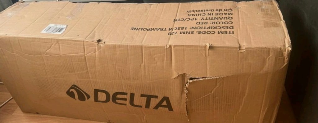 183 CM DELTA KURMALI TRAMBOLİN SIFIR AÇILMAMIŞ - 2