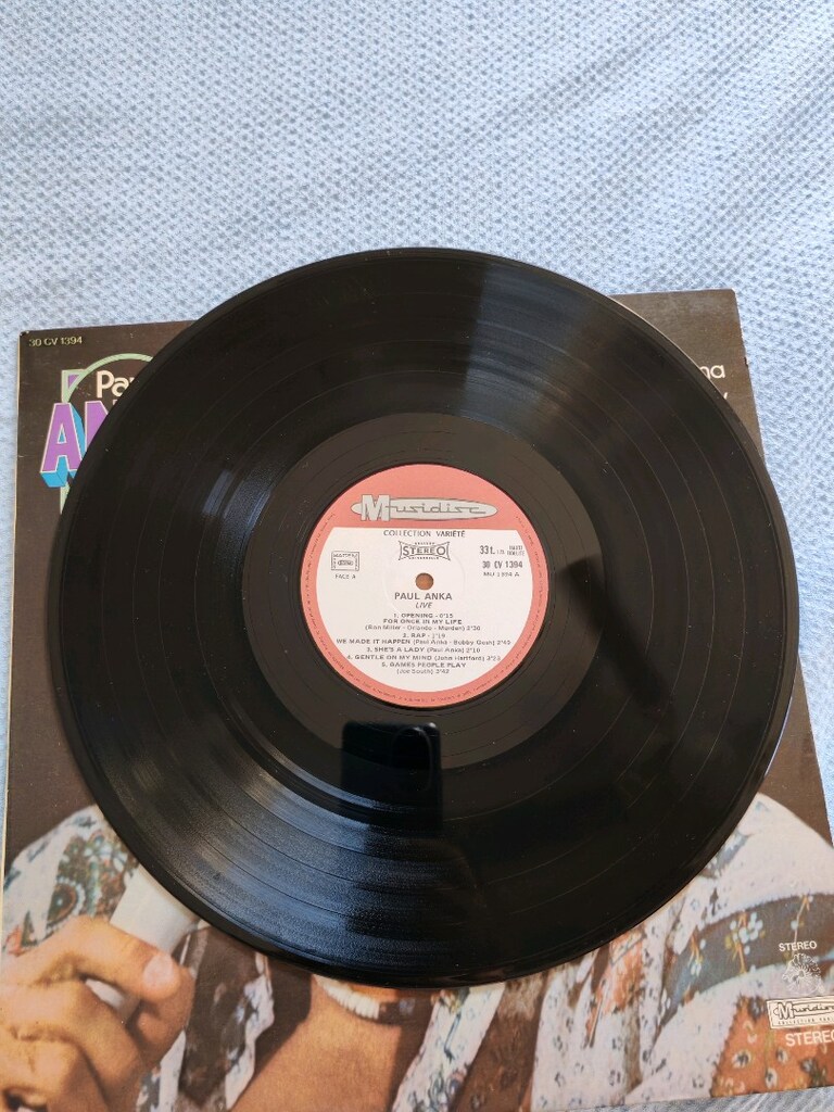 Paul Anka Live LP - 6