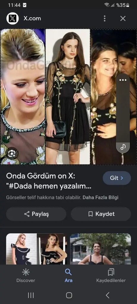 Twist gece elbisesi - 2