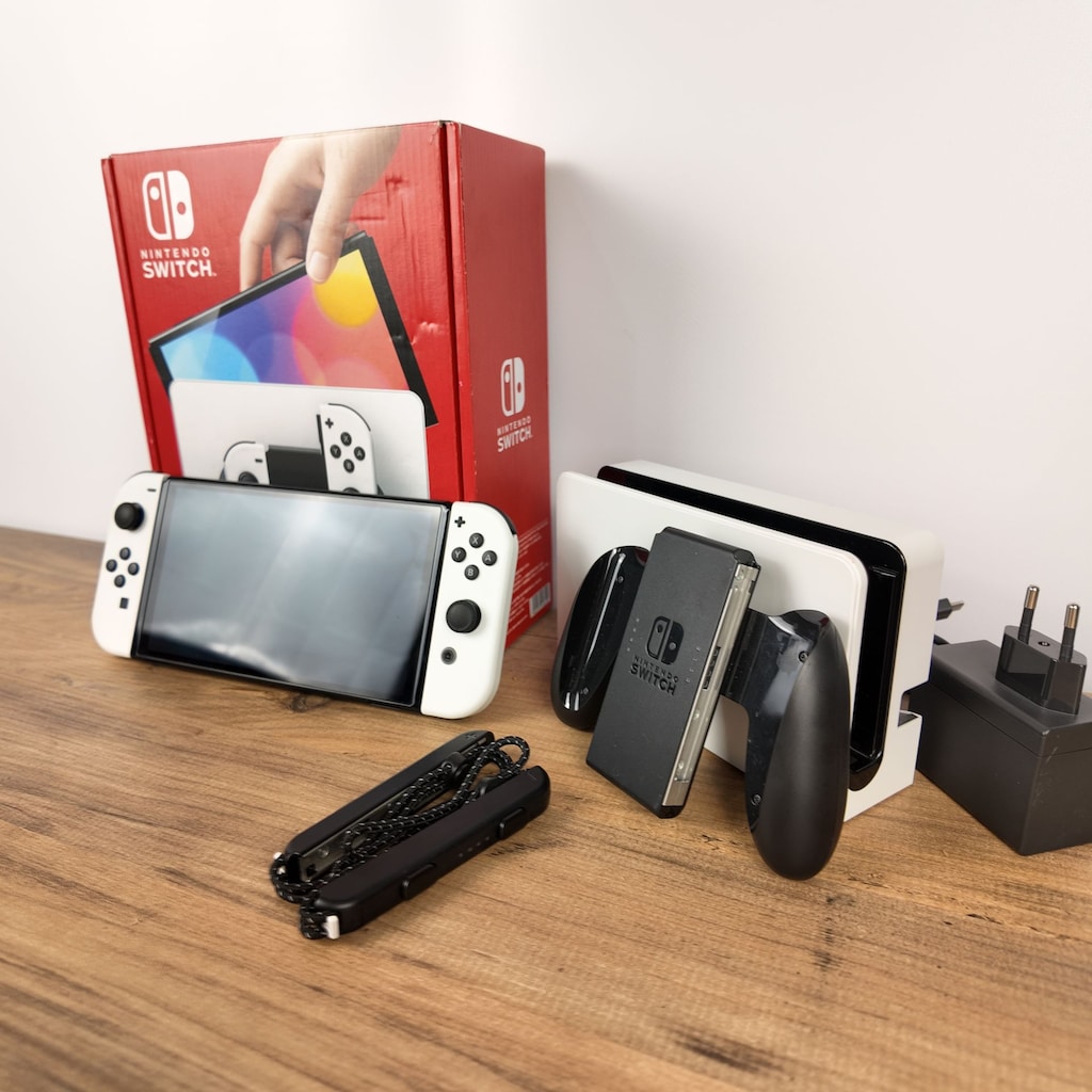 NINTENDO SWITCH OLED CFW 256 GB 40 OYUN YÜKLÜ İKİNCİ EL TEMİZ - 5