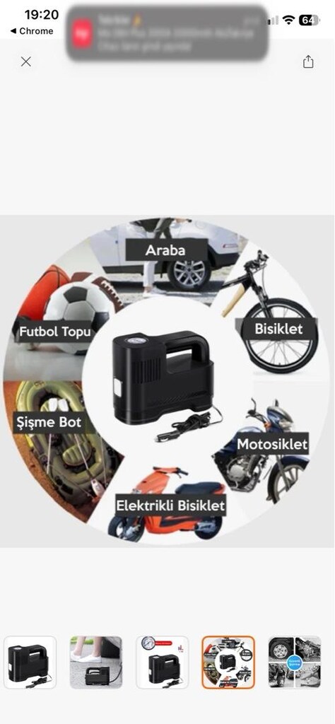 Ally Mobile St-217 12v Taşınabilir Hava PompasıKompresör Araç Lastik Ş - 2