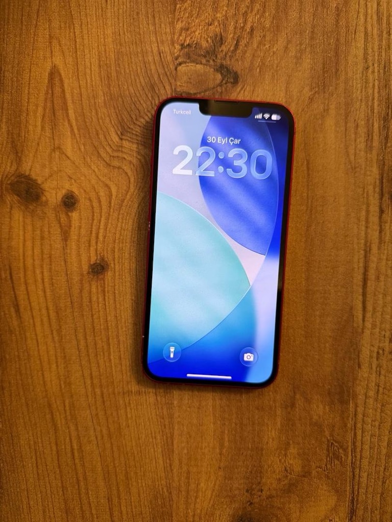 İPHONE 13 KIRMIZI 128 GB PİL 84 DEĞİŞENSİZ YURTİÇİ FATURALI ORJİNAL - 2