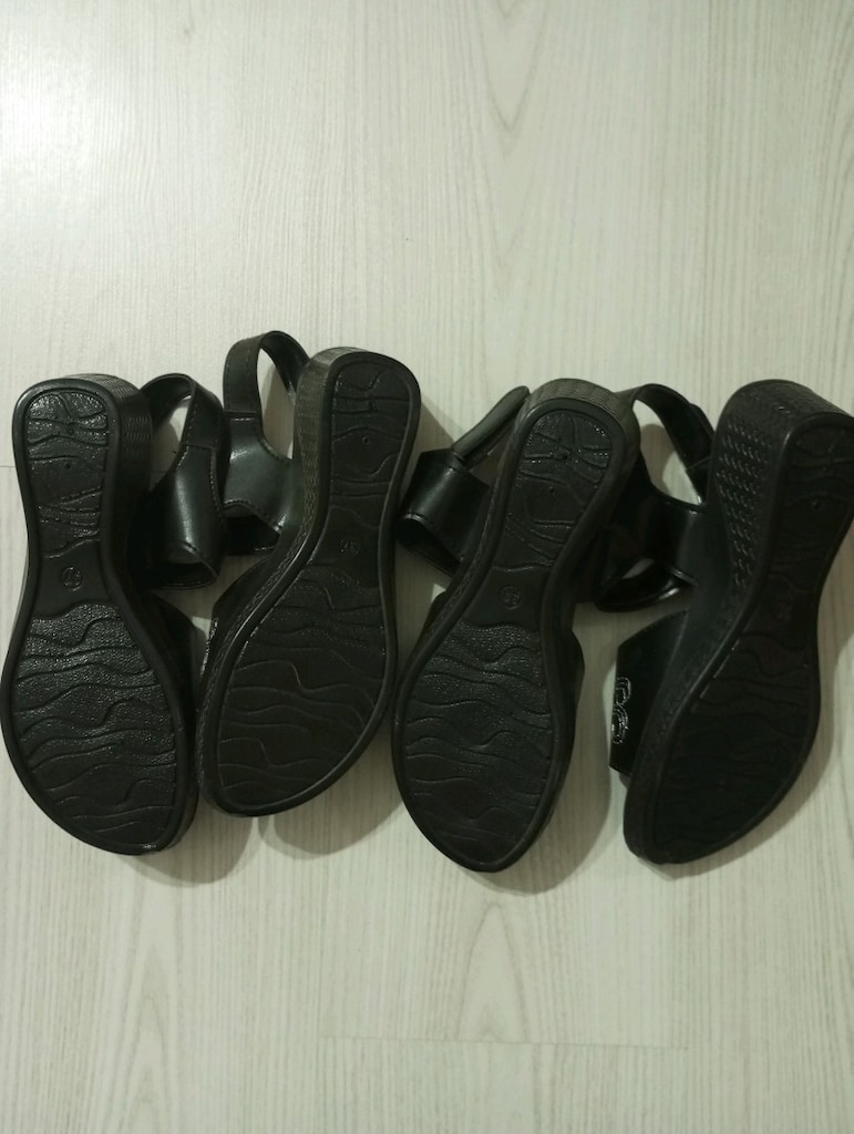37VE 38 NO SİYAH VİOLET MARKA SANDALET SIFIR ÜRÜN ADET 150 TL - 3