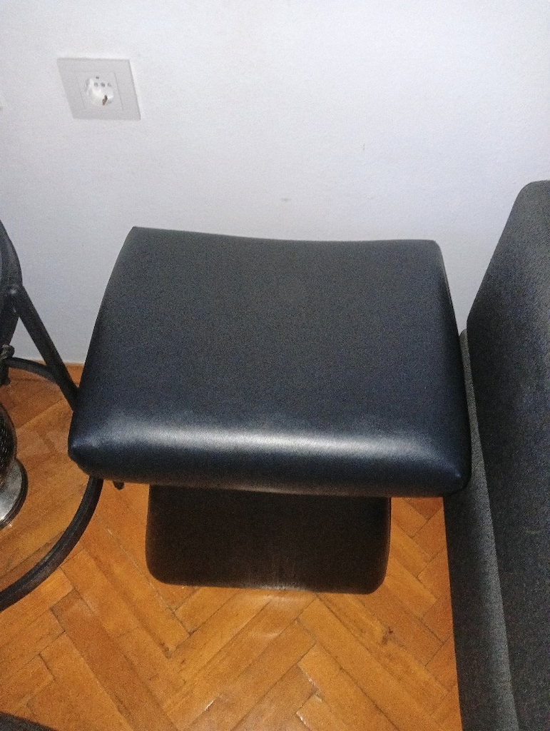 50 cm deri puf