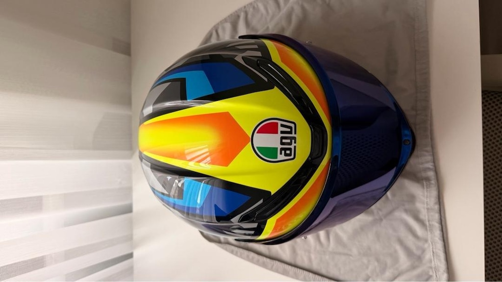 AGV K6s joan Black Blue Kapalı Kask L Beden - 5