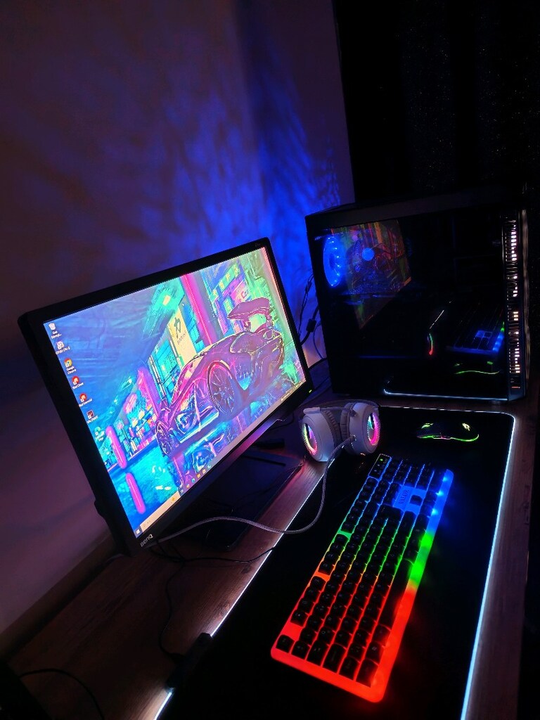 ADRESE TESLİM/ 144 HZ FULL SET HER OYUNU OYNATAN BİLGİSAYAR SETİ - 6
