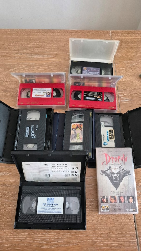 vhs kaset - 6