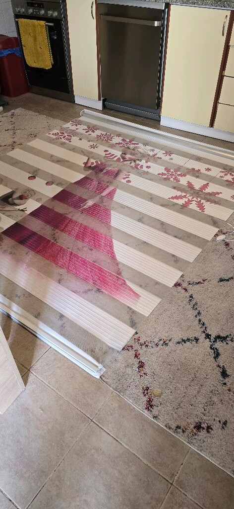 stor perde temiz sağlam desenli kız odası için 180x200 - 9