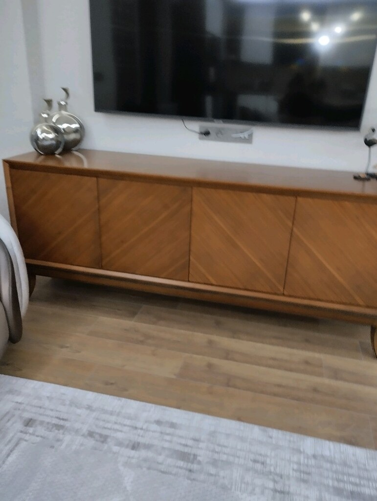 konsol doğal ağaçtan özel olarak yapılmiştır yeni kusuru yok - 3