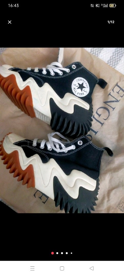 Converse Run Star MotionCanvas Platform GünlükAyakkabıSüresi Dolmuşİzm