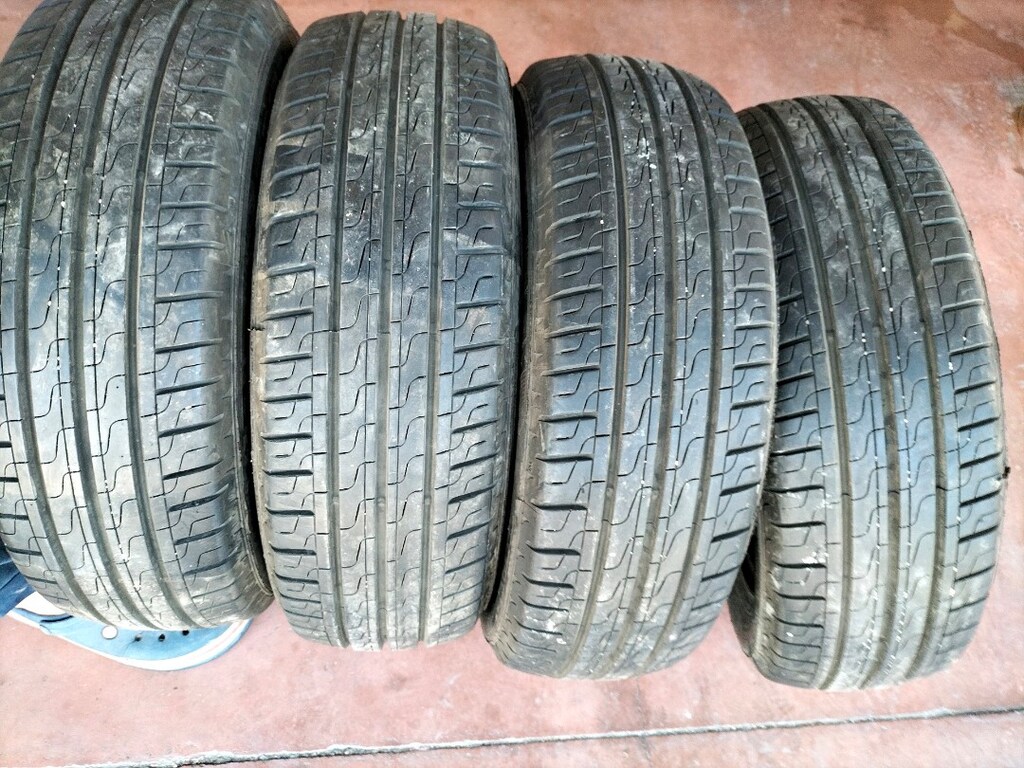 4adet çıkma lastikler 195/60R16C sıfır gibi - 4