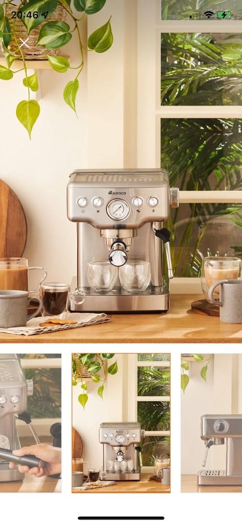 karaca espresso makinesi - 2