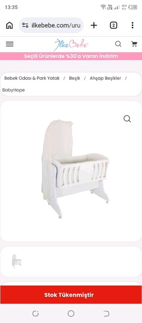 bebek beşiği sallanır sabit