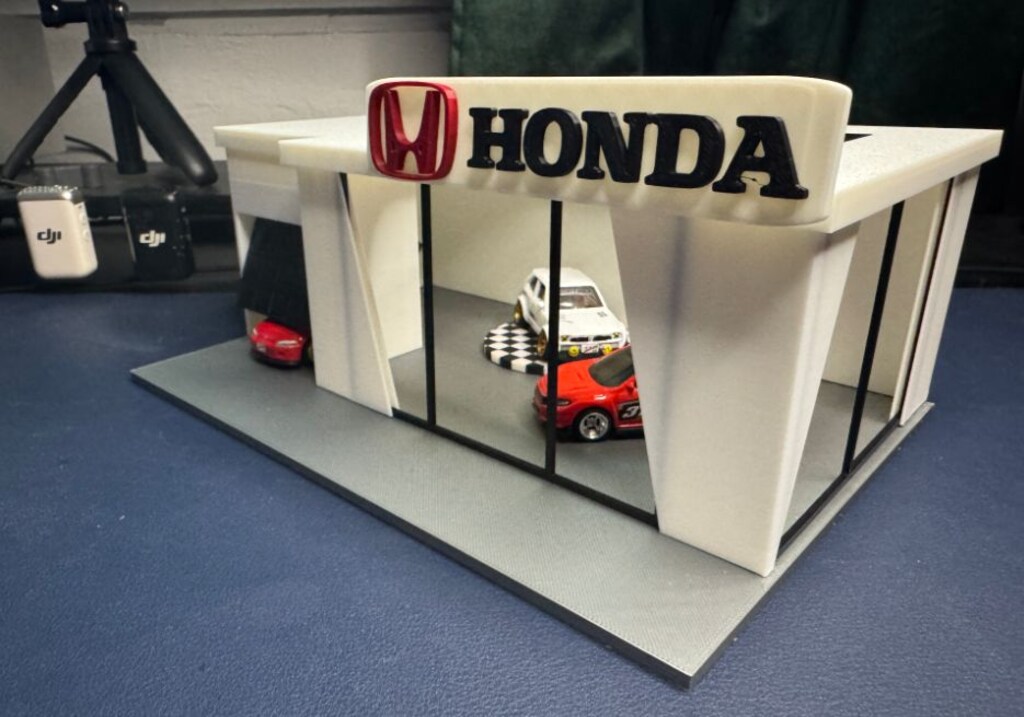 1:64 Honda araba showroomu autosaloon - 5