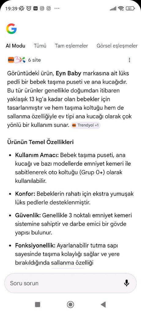 bebek arabası-puset ve kanguru 3 ü bir arada - 8