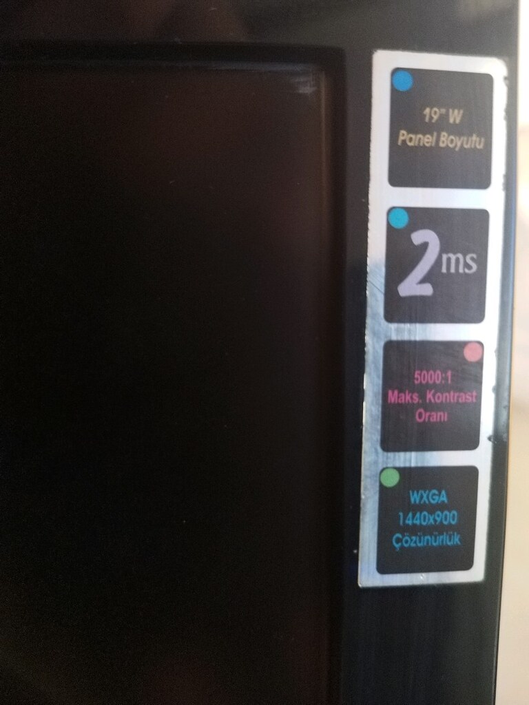 19' İnç Monitör - 3