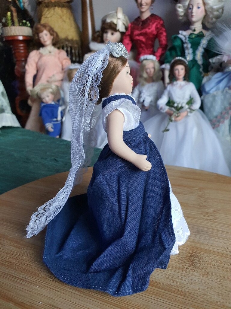 minik porselen bebek vintage biscuit - 4
