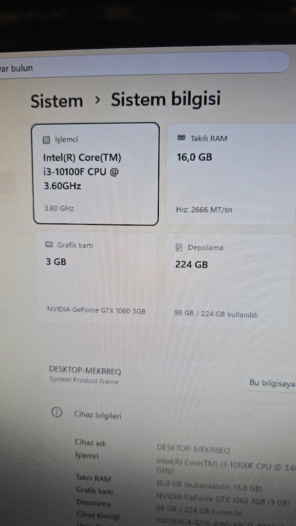 16GB DDR4 İNTEL İ3 10100F FİYAT PERFORMANS OYUNCU KASASI - 2
