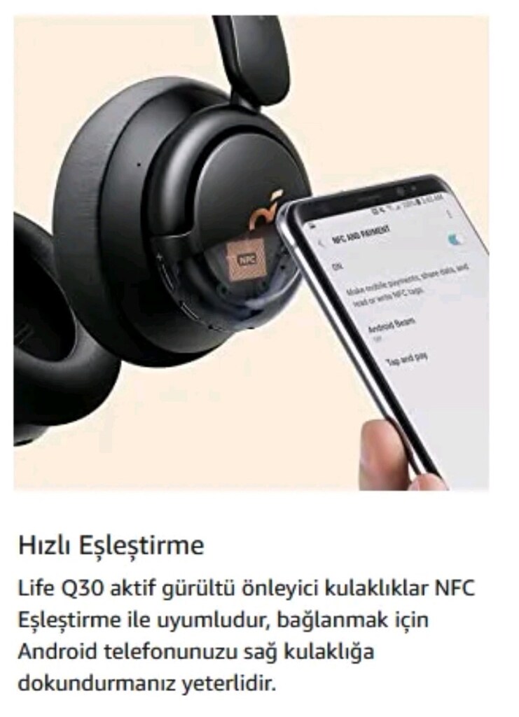 ANKER SoundCore Q30 UPGRADED(Yükseltilmiş)Mod.Bluetooth Kulaklık - 10