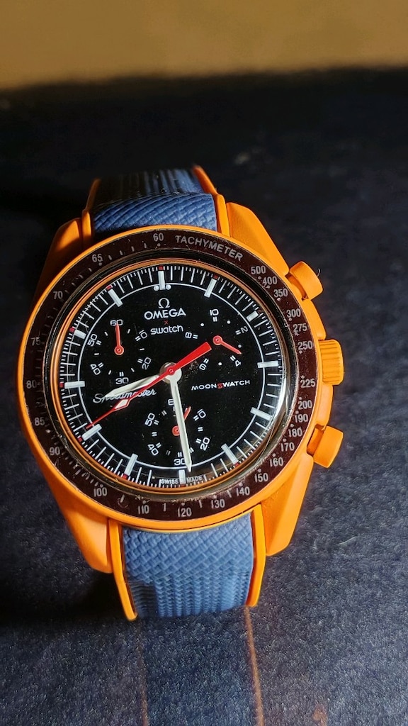 Saat OMEGA SPEEDMASTER SWATCH aktif gösterge - 2
