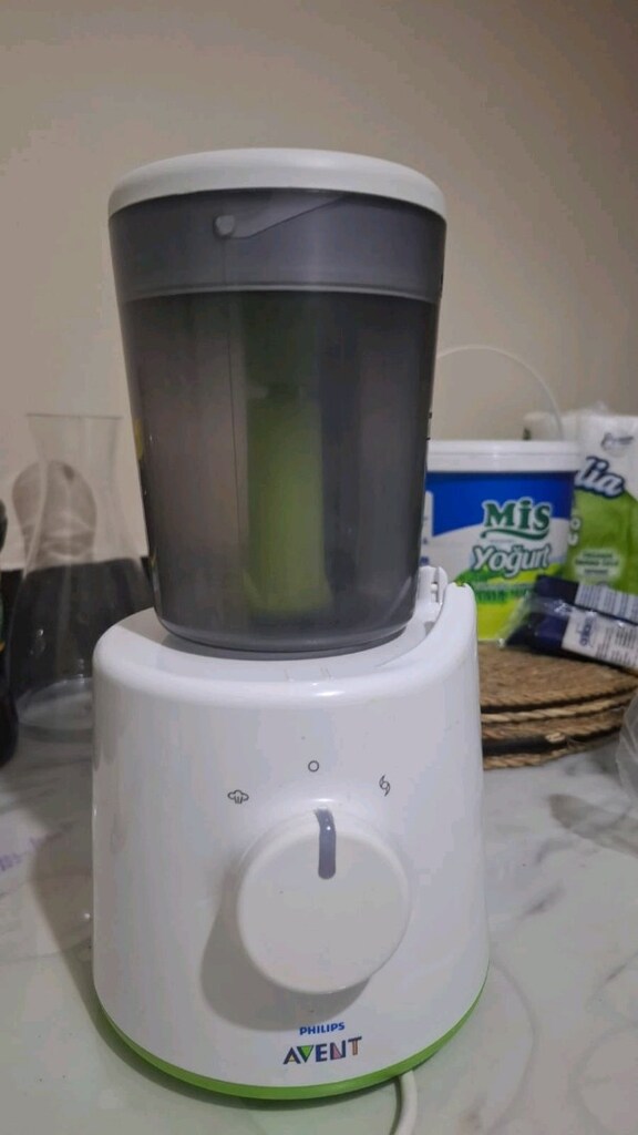 Philips Avent 2'si 1 Arada Wasabi Blender ve Buharlı Pişirici