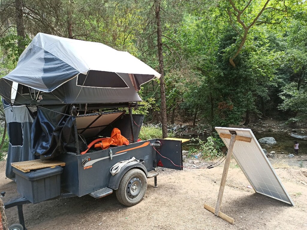 Kompakt Çekme Römork Karavan - 3