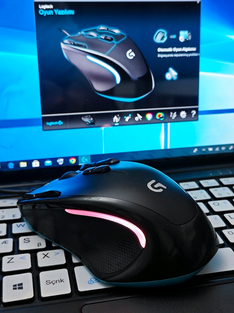 Logitech G300S Makro Oyuncu Mouse - 8