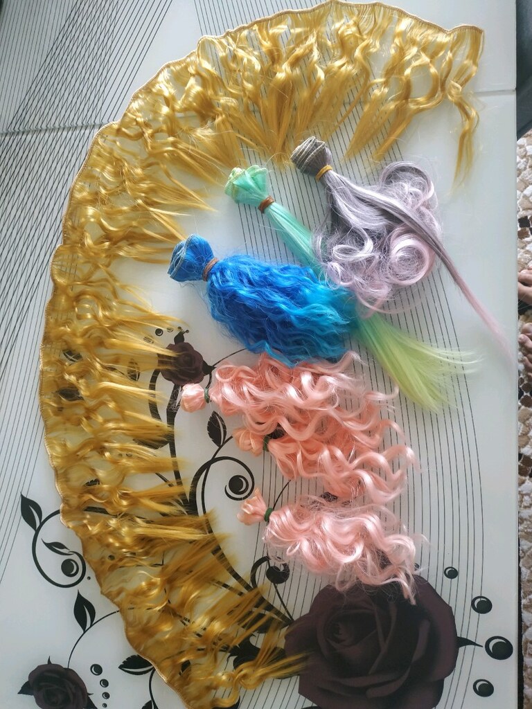 Amigurumi Sentetik Bebek Saçı - 2